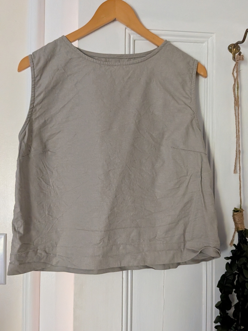 🇨🇦Canadian Made LINEN Coastal Tank - Light Gray